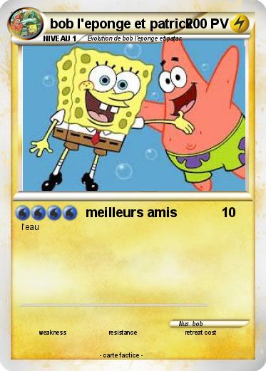 Pokemon bob l'eponge et patrick