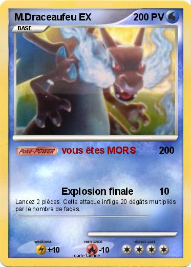 Pokemon M.Draceaufeu EX