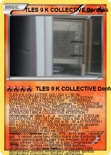 Pokemon TLES 9 K COLLECTIVE Danfoss ™