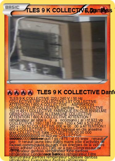 Pokemon TLES 9 K COLLECTIVE Danfoss ™