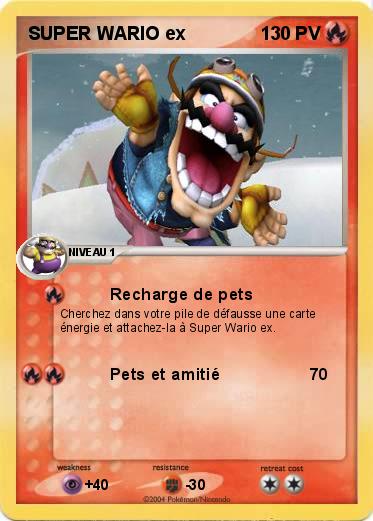 Pokemon SUPER WARIO ex