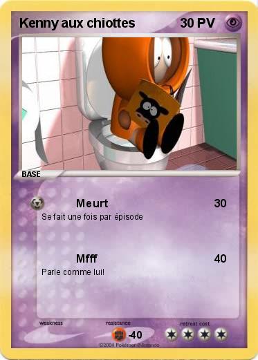 Pokemon Kenny aux chiottes  