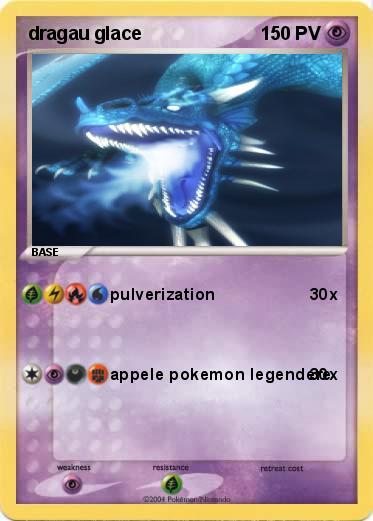 Pokemon dragau glace