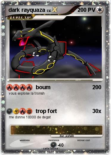 Pokemon dark rayquaza