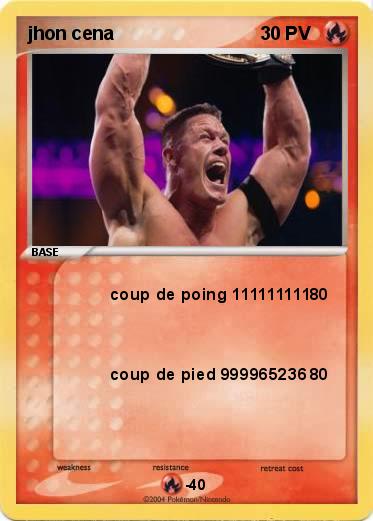 Pokemon jhon cena