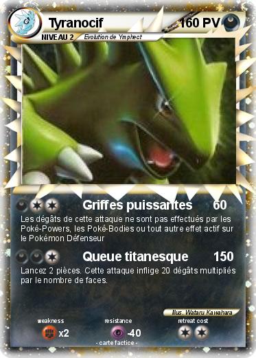 Pokemon Tyranocif