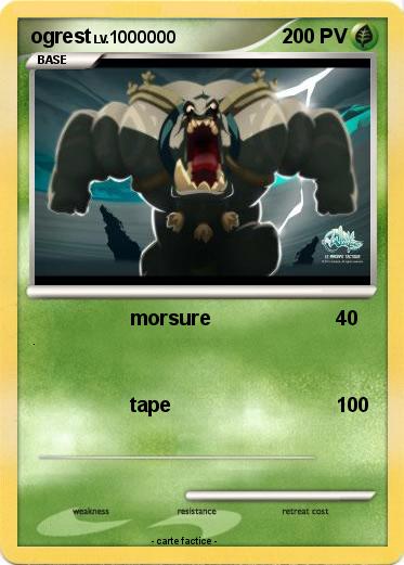 Pokemon ogrest