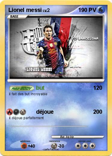 Pokemon Lionel messi