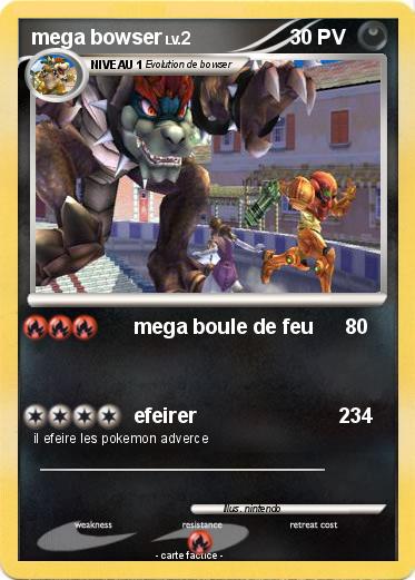 Pokemon mega bowser
