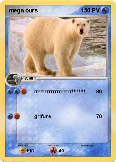Pokemon mega ours