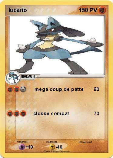 Pokemon lucario
