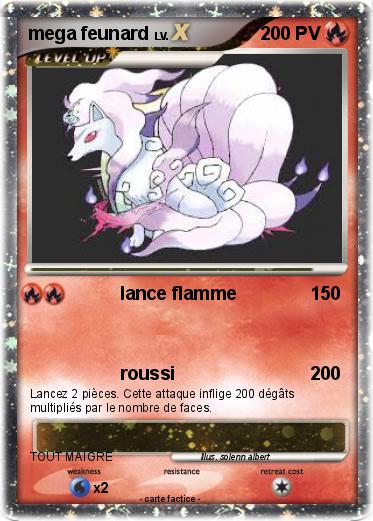 Pokemon mega feunard