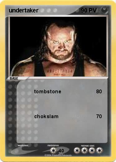 Pokemon undertaker