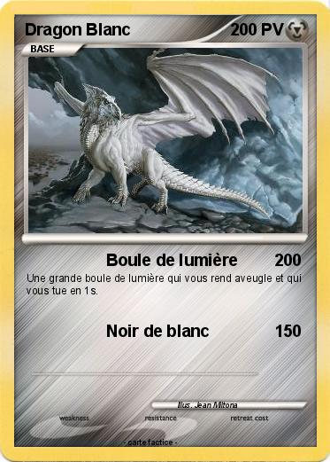 Pokemon Dragon Blanc