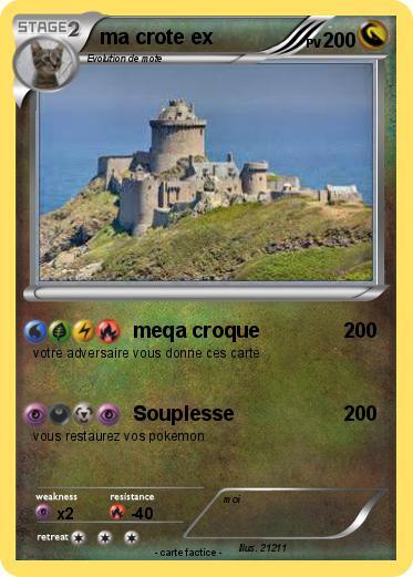 Pokemon ma crote ex