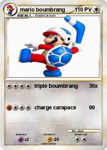 Pokemon mario boumbrang