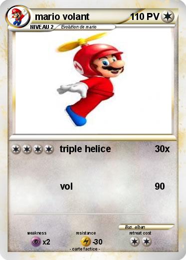 Pokemon mario volant