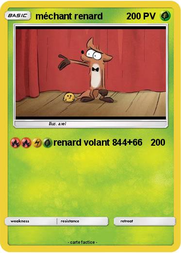 Pokemon méchant renard
