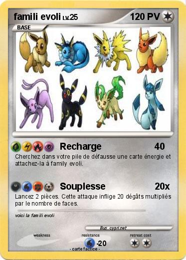Pokemon famili evoli