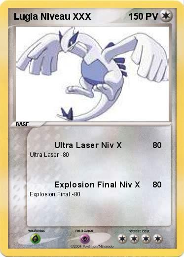 Pokemon Lugia Niveau XXX