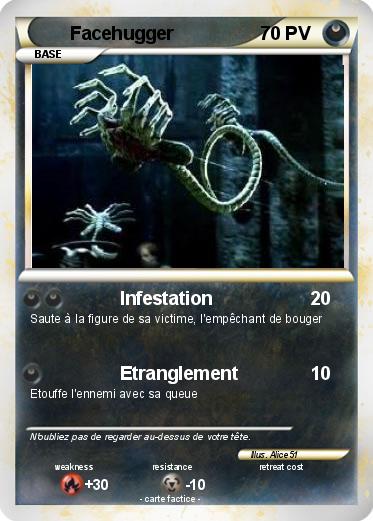 Pokemon Facehugger