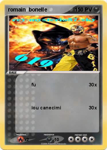 Pokemon romain  bonelle