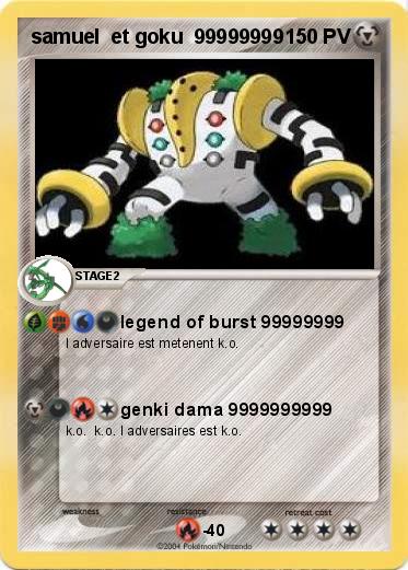 Pokemon samuel  et goku  99999999