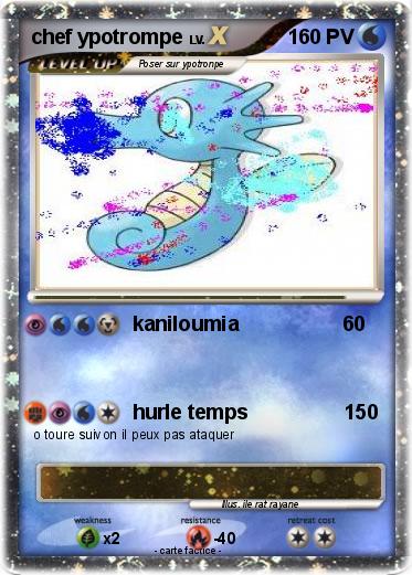 Pokemon chef ypotrompe
