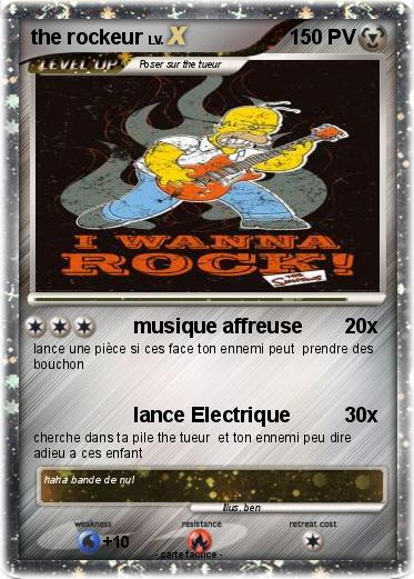 Pokemon the rockeur