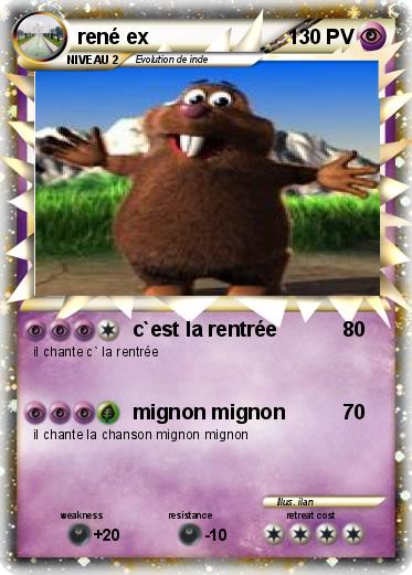 Pokemon rené ex