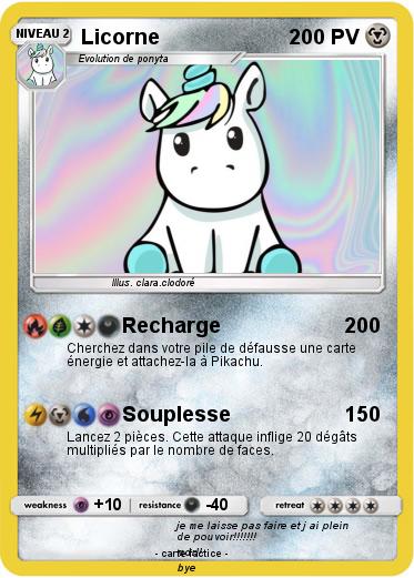 Pokemon Licorne