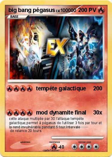 Pokemon big bang pégasus