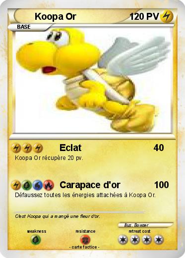 Pokemon Koopa Or