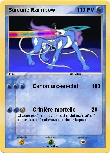 Pokemon Suicune Raimbow