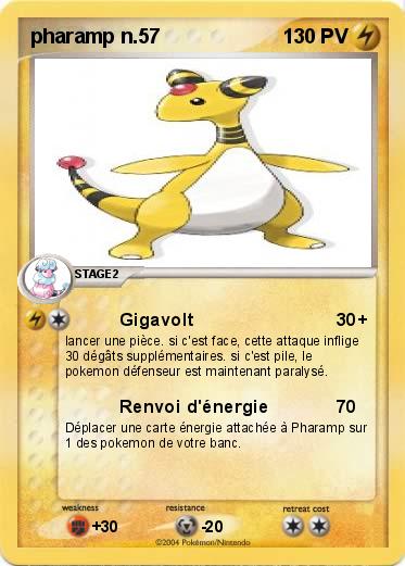 Pokemon pharamp n.57