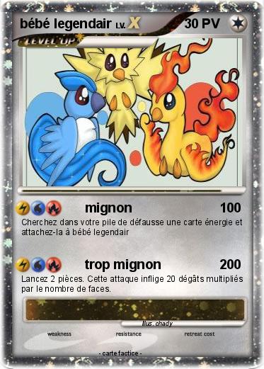 Pokemon bébé legendair