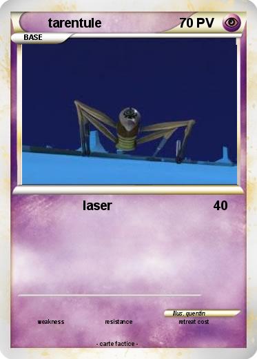 Pokemon tarentule