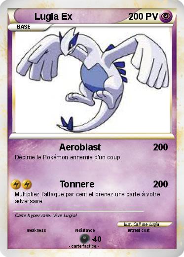 Pokemon Lugia Ex