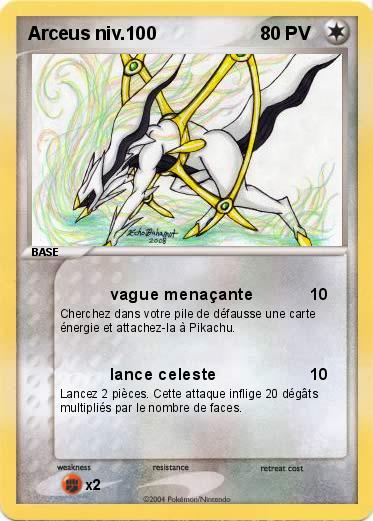Pokemon Arceus niv.100