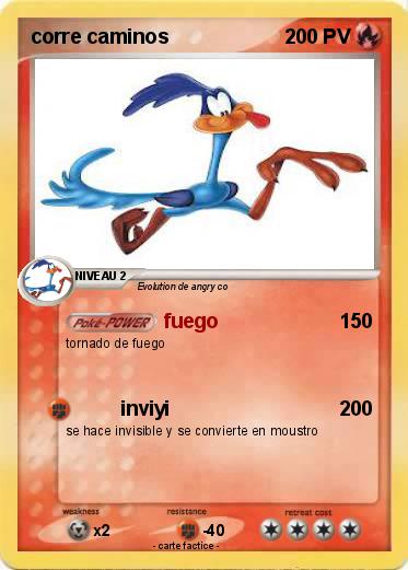 Pokemon corre caminos