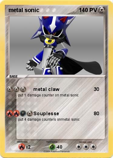 Pokemon metal sonic