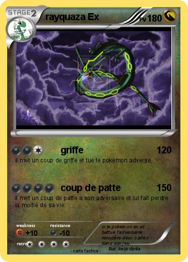 Pokemon rayquaza Ex