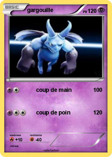 Pokemon gargouille