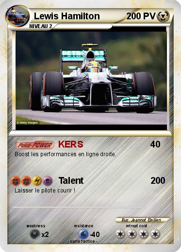 Pokemon Lewis Hamilton