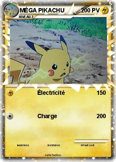 Pokemon MÉGA PIKACHU