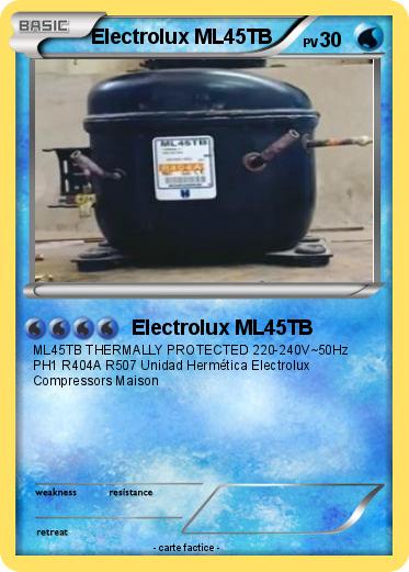 Pokemon Electrolux ML45TB