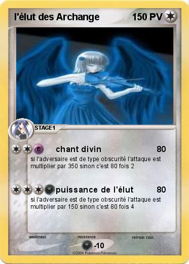 Pokemon l'élut des Archange