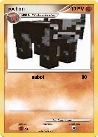 Pokemon cochon