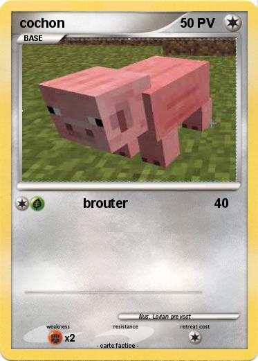 Pokemon cochon
