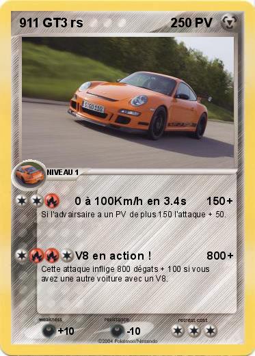 Pokemon 911 GT3 rs                         2